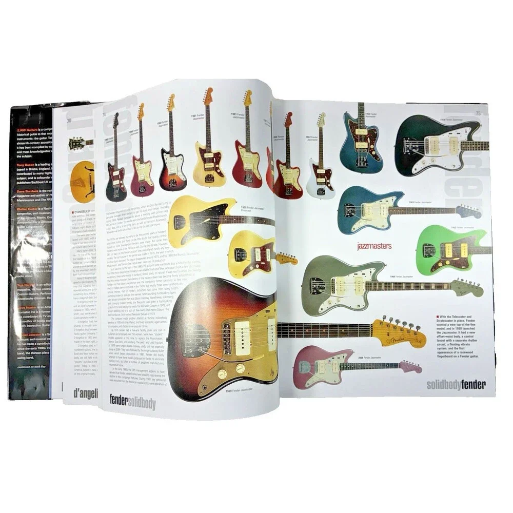 2,000 Guitars by Tony Bacon 2015 Chartwell Books Hardback Book